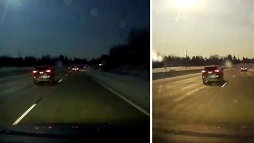 Un meteorit căzut în apropiere de Detroit a provocat un cutremur. Foto: digi24.ro