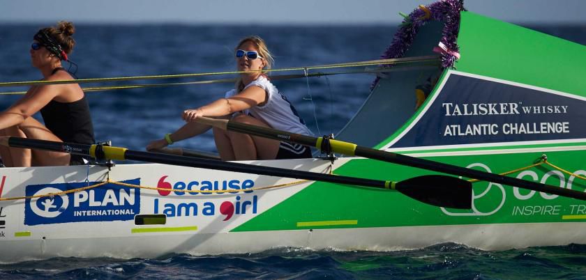 Patru români vor să traverseze Atlanticul într-o barcă cu vâsle. Foto: malts.com