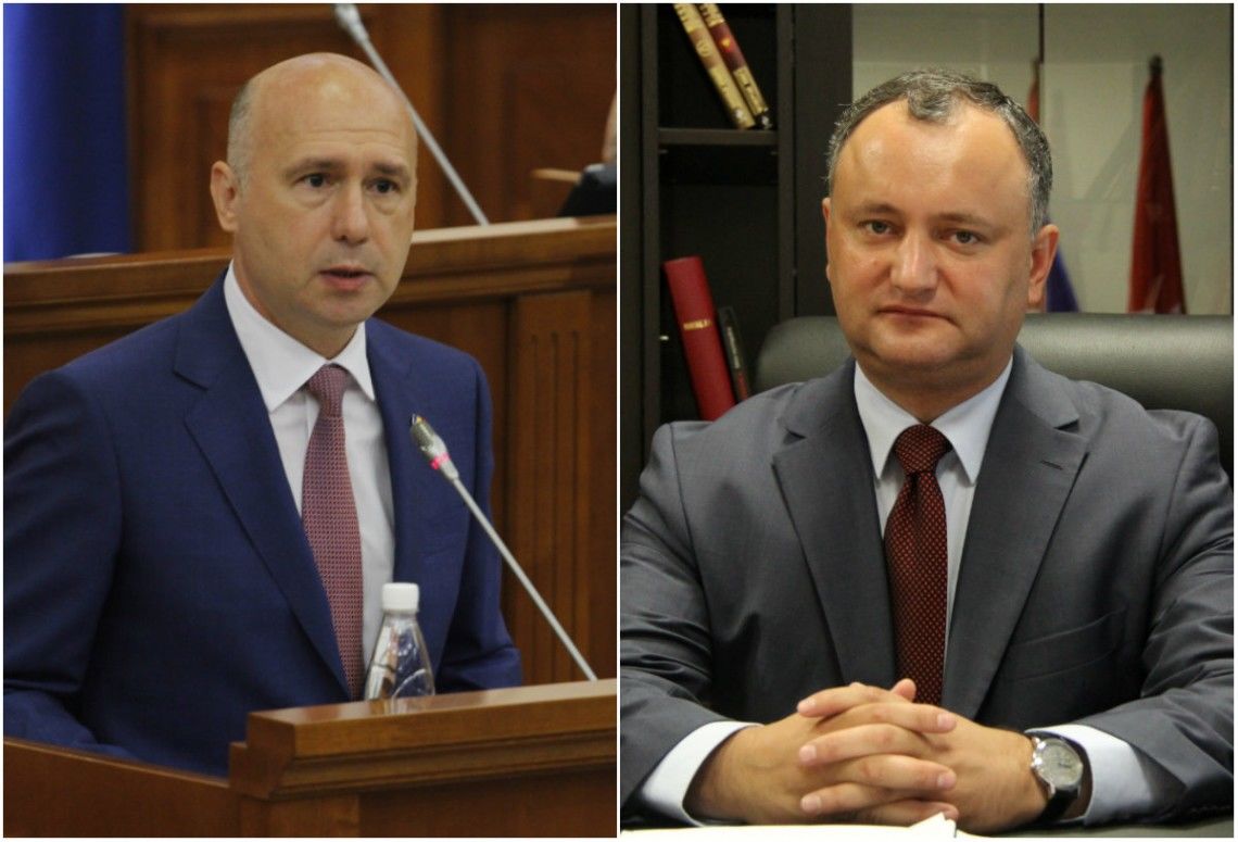 Filip i-a propus lui Dodon 9 candidaturi la funcţia de ambasador. Foto: diez.md
