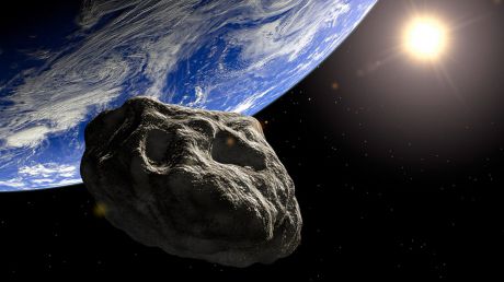Un asteroid de mari dimensiuni va trece astăzi pe lângă Pământ. Foto: cunoastelumea.ro
