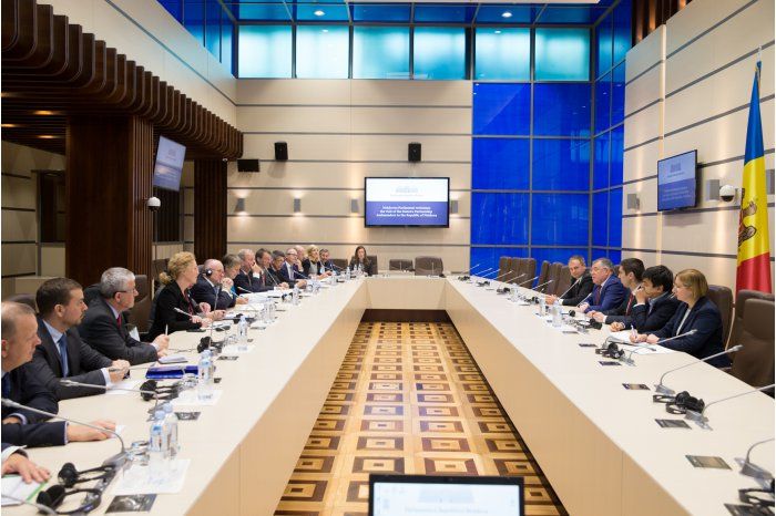 Послы ЕС, ответственные за «Восточное партнерство», провели ряд встреч в парламенте.