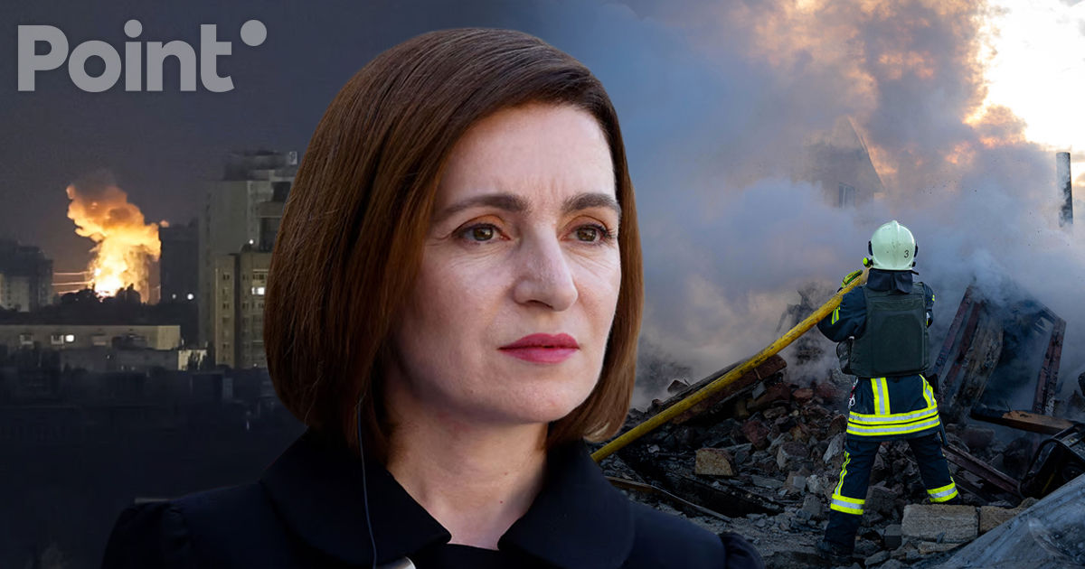 Sandu condamnă atacurile rusești asupra Ucrainei: Folosirea iernii ca armă este crunt.