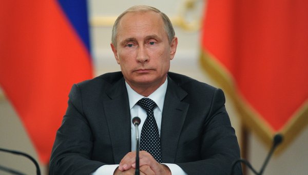 Говоря о действиях ополченцев, Путин отметил, что их цель — отодвинуть Вооруженные силы Украины от крупных городов востока страны.