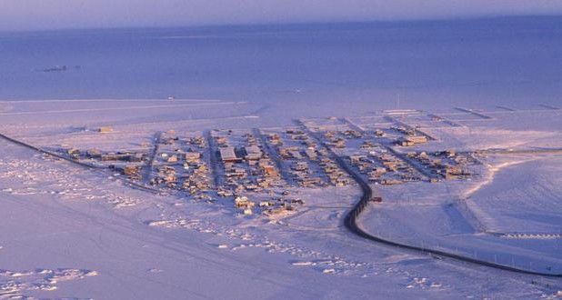 Barrow, Alaska este cel mai nordic oraş al Statelor Unite.