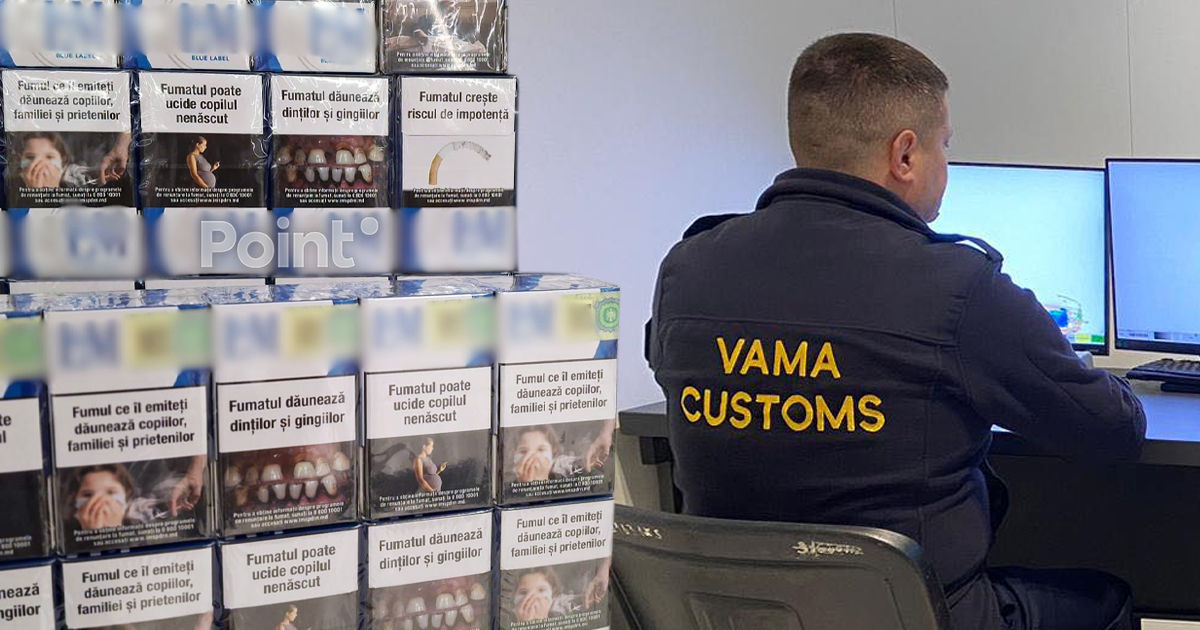 В аэропорту Кишинёва у двух пассажиров обнаружили 400 пачек сигарет.