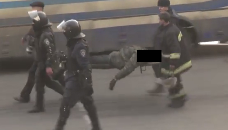 Возможно, что погибший мужчина был одной из жертв титушек,