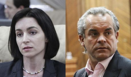 Майя Санду и Влад Плахотнюк.
