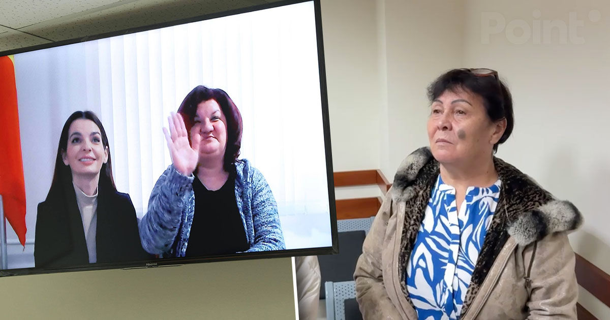 Мать Евгении Гуцул в суде: Мы любим и поддерживаем тебя.