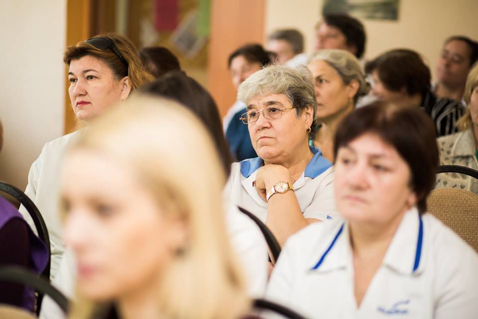 Инна Попенко посетила столичный муниципальный Центр материнства.