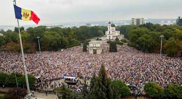 Protestele de la Chișinău sunt dirijate de Statele Unite ale Americii. Foto: independent.md