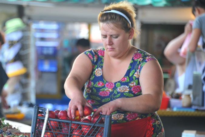 У жителей Молдовы на продукты питания приходится около 40% расходов. Фото: Гусева Евгения