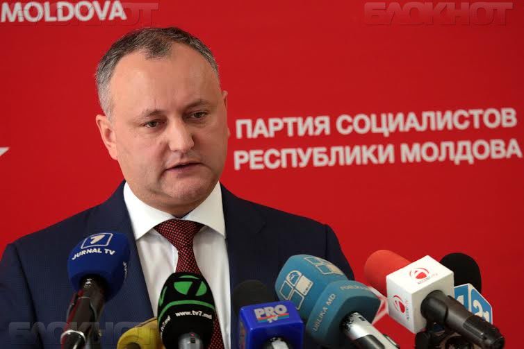 Додон: «В политической истории Стурза был и остается провалом».