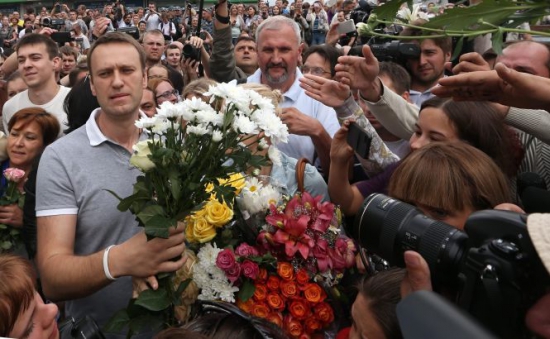 Aleksei Navalnîi, care candidează pentru postul de primar al Moscovei, a cerut ajutorul în „bătălia" pentru acest scrutin.