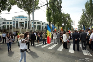 Platforma Civică Acţiunea 2012 organizează joi, 28 iunie, în fața ambasadei Rusiei de la Chișinău