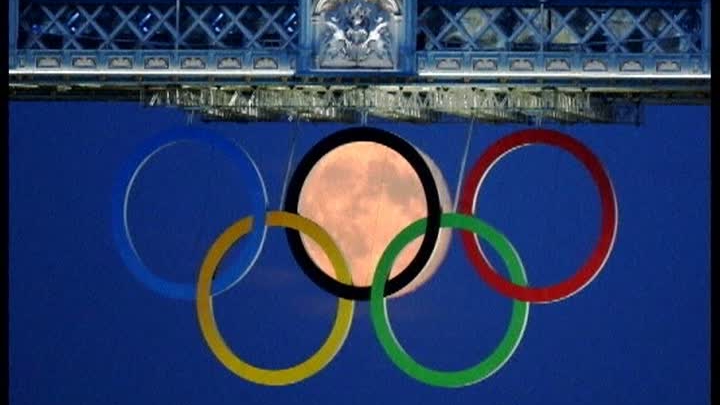 Priveliştea spectaculoasă pare că a fost în cinstea celei mai importante competiţii sportive din lume.