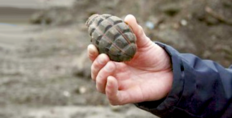 Un locuitor al municipiului Bălți a găsit în plină stradă o grenadă. Foto: simbol