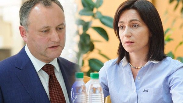 Astăzi Igor Dodon a declara că îi va pune la punct atât pe Marian Lupu, cât și pe Maia Sandu. Foto: diez.md