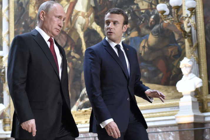 Franța nu recunoaște alegerile prezidențiale ruse din Crimeea. Foto: Politico Europe