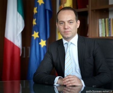 Полномочный посол Италии в Кишиневе Энрико Нунциата.