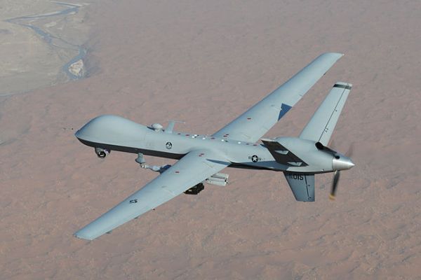 MQ-9 Reaper - разведывательно-ударный БЛА, принятый на вооружение в 2007 году.