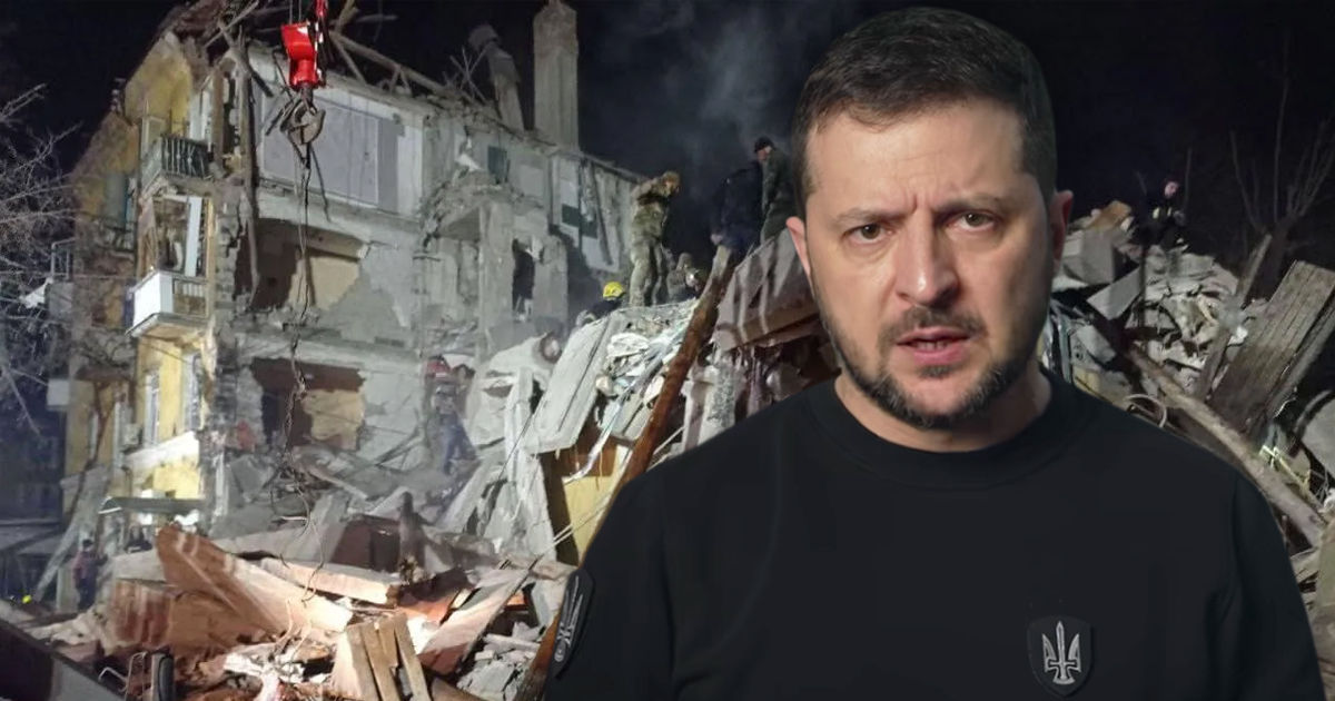 Зеленский о тех, кто нанес удар про Краматорску: Они не заслуживают пощады. Коллаж: Point.md