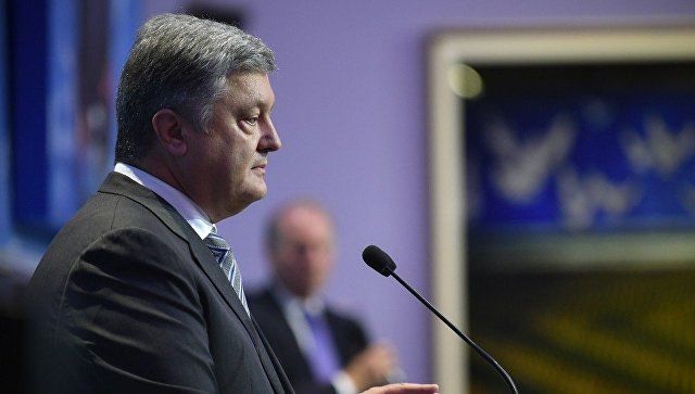 Президент Украины Петр Порошенко.