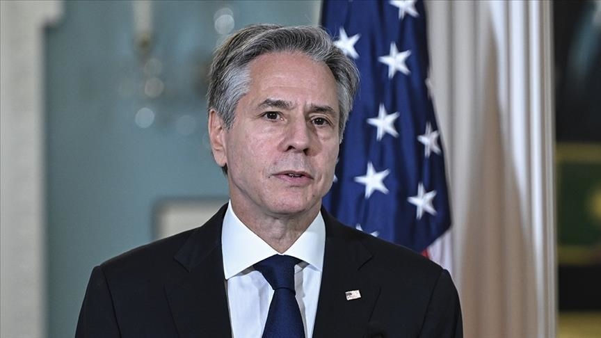Госсекретарь США Энтони Блинкен.