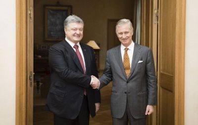 Король Бельгии рассказал Порошенко, как спал на полу в киевской квартире.