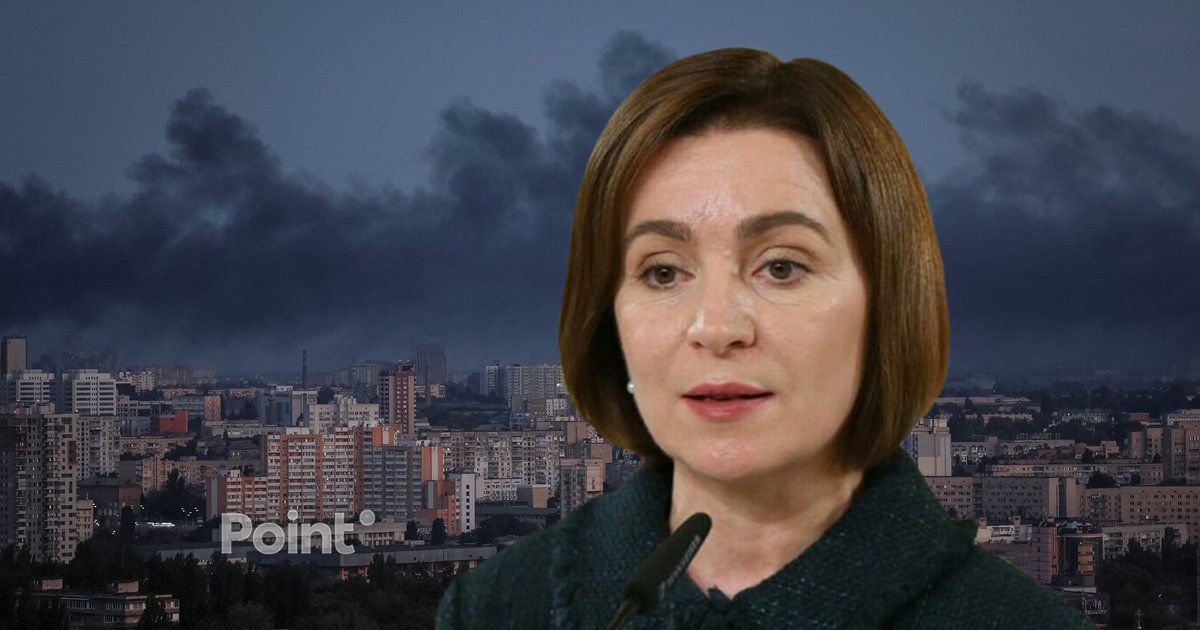 Санду осудила атаки на Украину и падение дрона в Молдове: На Россию нужно усилить давление.