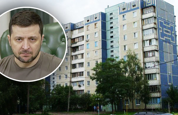 Зеленский предлагает убрать панельные дома по всей Украине.