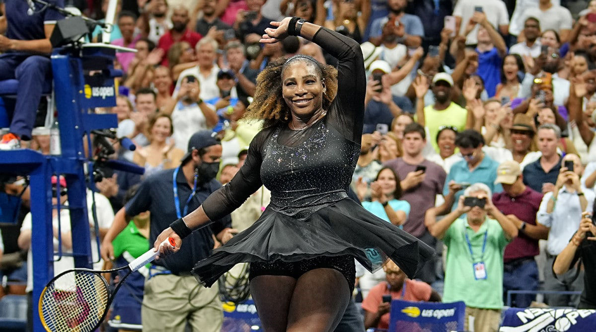 Серена Уильямс сбросила черную мантию с пайетками в финале US Open. Коллаж Point.md.