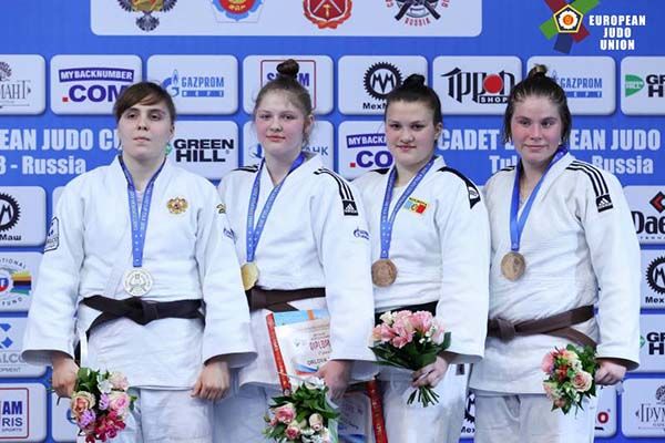 Оксана Дьяченко завоевала бронзовую медаль на Кубке Европы по дзюдо среди кадетов, проходившем в России.