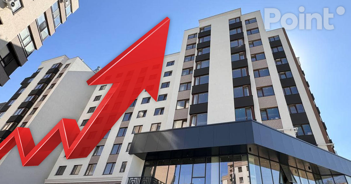 Prețul mediu la apartamentele din Chișinău a crescut cu 470 de euro per metru pătrat, în 2024.