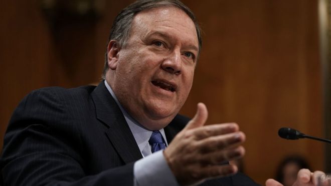 Госсекретарь США Майк Помпео.