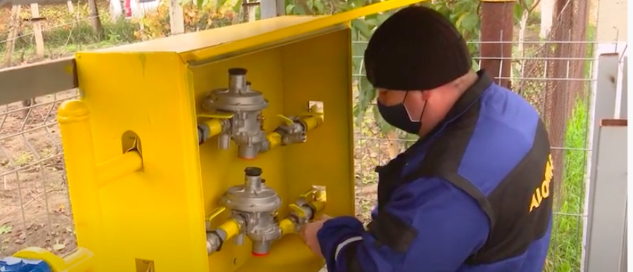 В Яловенском районе продолжается газификация.