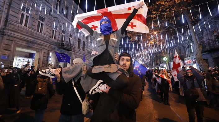 Prim-ministrul Georgiei a amenințat cu un răspuns dur înainte de protestele opoziției din 4 octombrie.