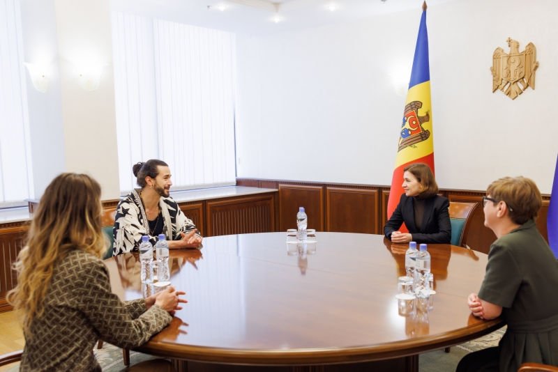 Санду: Нам не терпится увидеть Пашу Парфени в гранд-финале.