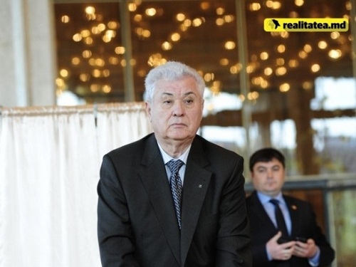 Владимир Воронин сообщил о готовности стать в третий раз президентом, дав понять, что в этой связи ведутся консультации с правящими партиями. Фото: realitatea.net