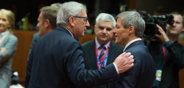 Cioloş i-a spus lui Juncker cum vrea România să ajute R.Moldova. Foto: nineoclock.ro