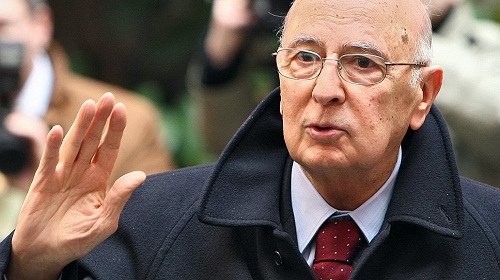 Президент Италии Джорджо Наполитано подтвердил намерение в скором времени уйти в отставку.
