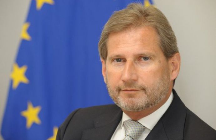 Еврокомиссар по вопросам европейской политики соседства и переговоров по расширению Йоханнес Хан.