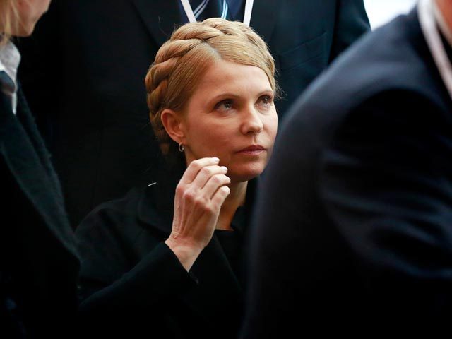 Юлия Тимошенко, Дублин, 6 марта 2014 года. Фото:  Reuters