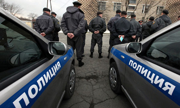Полиция Россия усилила охрану.