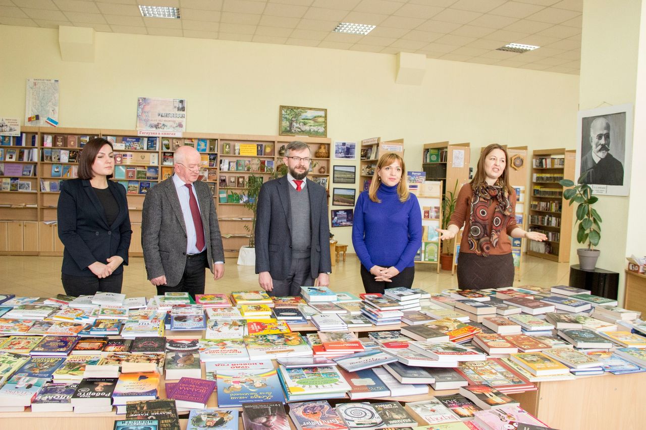 Библиотеки Юга Молдовы обновились современными книгами.