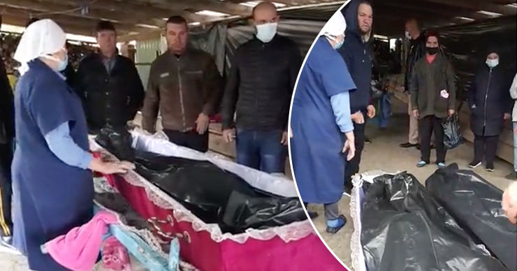 Семье из Хынчешт по ошибке выдали тело чужого человека для захоронения. Коллаж: Point.md