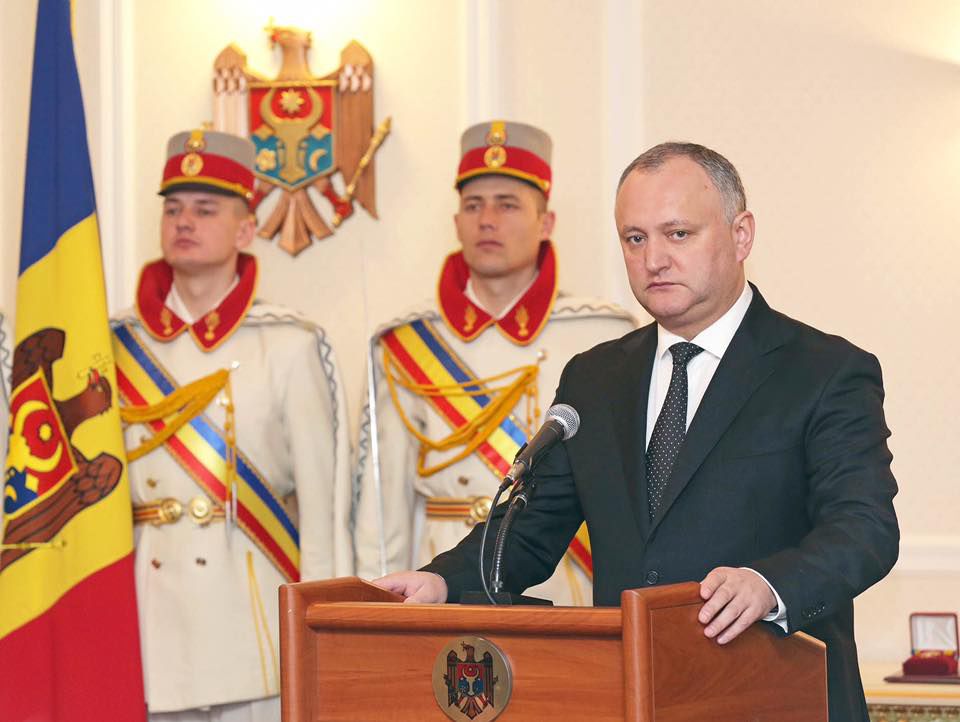 Igor Dodon va prezentat raportul de activitate în luna decembrie