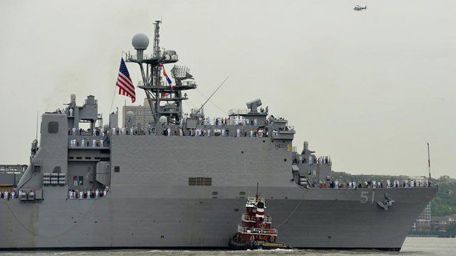 Морские пехотинцы намерены провести высадку на черноморское побережье. 