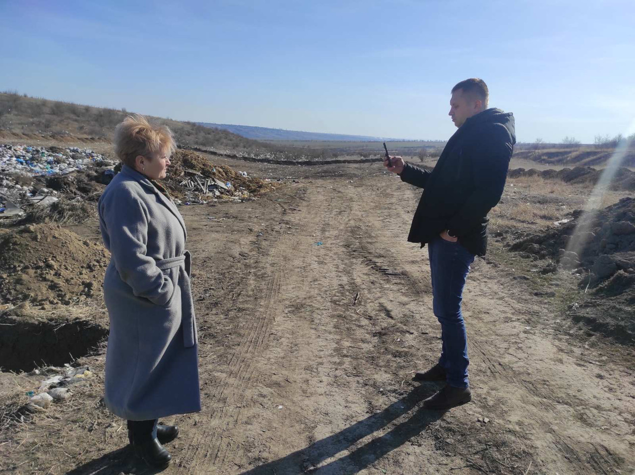 На мусорном полигоне села Чишмикиой высадят тысячи деревьев.
