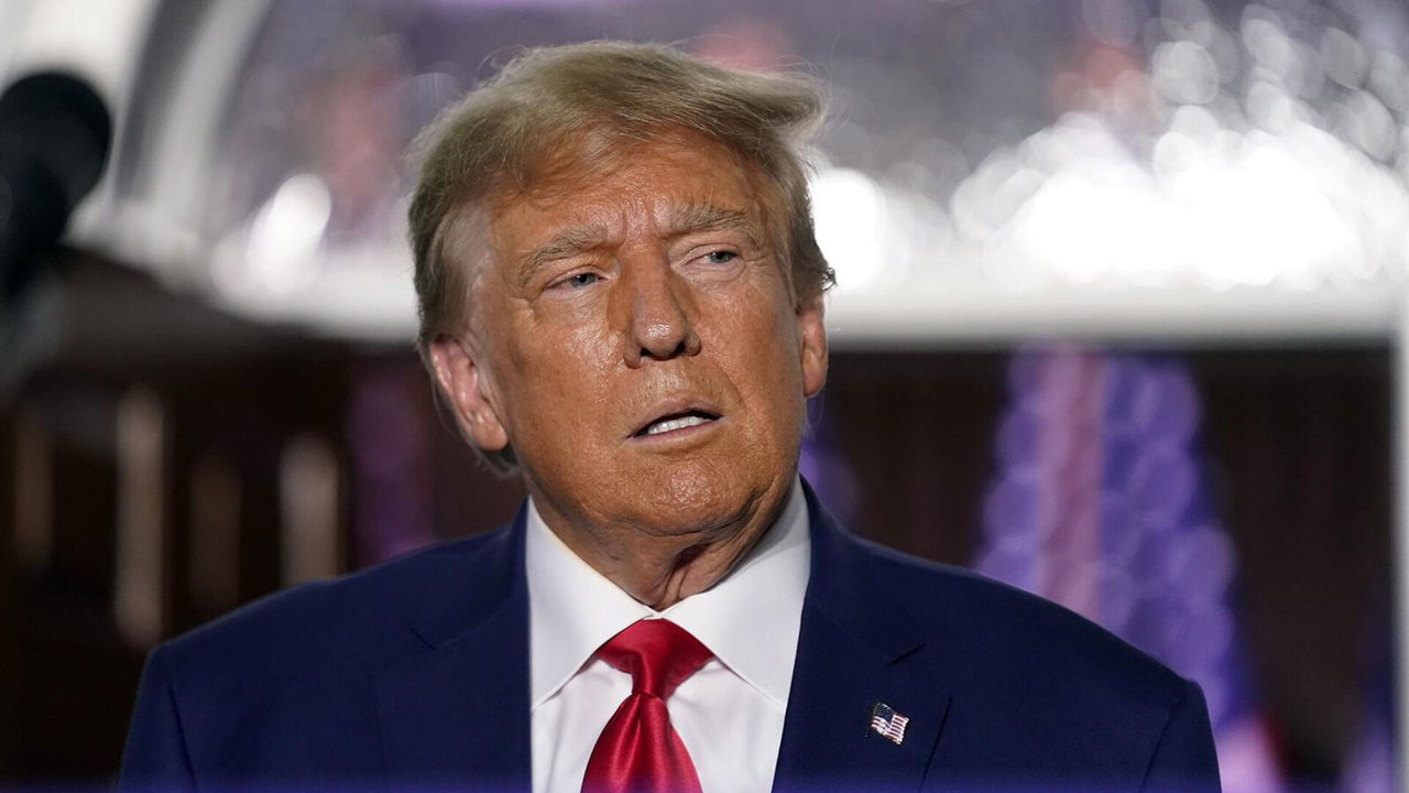 Экс-президент США Трамп.