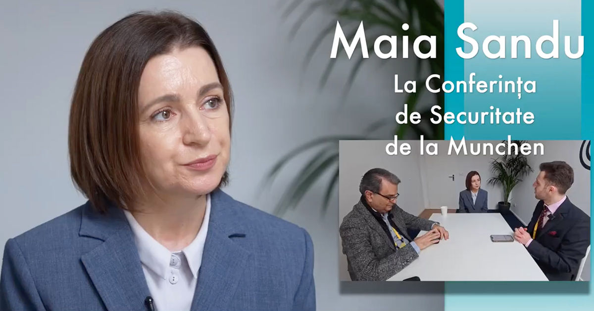 Sandu: Nu mi-am făcut niciun plan cu privire la participarea mea în viața politică a României.